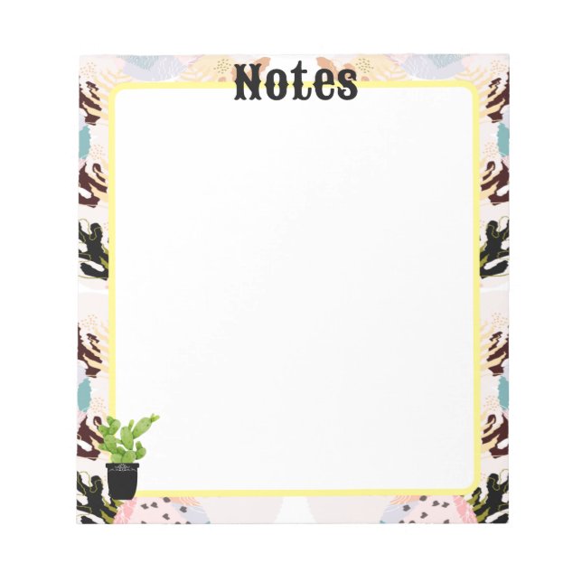 Bloc-note J'aime les Plantes (Devant)