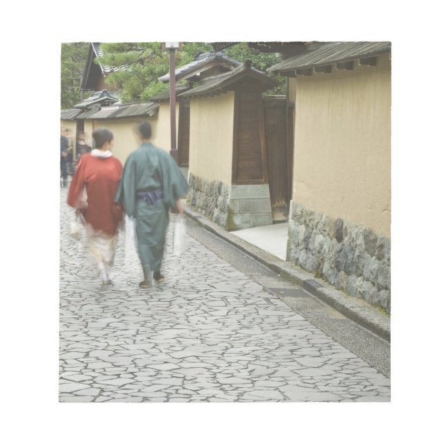 Bloc-note Japon, Ishikawa, Kanazawa, district de Buke Yashik (Devant)