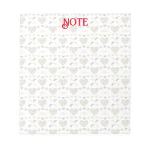 Bloc-note jardin fleuri