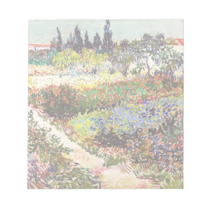 Bloc-note Jardin Floral Van Gogh À Arles Art Floral