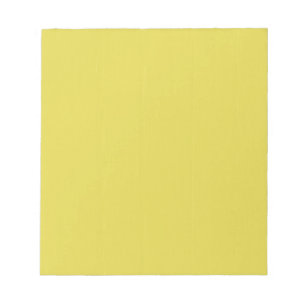 Bloc-note Jaune Blanc Plaine do-it-yourself modèle ajouter t