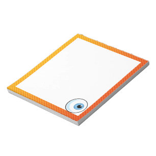 Bloc-note Jaune Orange