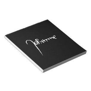 Bloc-note Jeanne d'Arc Saint Joan Heilige Johanna Signature
