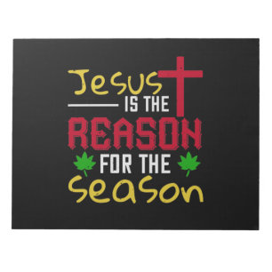 Bloc-note Jésus Est La Raison De La Saison