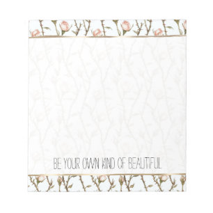 Bloc-note Jolies Roses Roses Florales