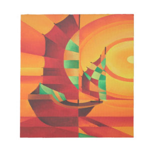 Bloc-note Joncs Cubistes Sur La Mer Rouge