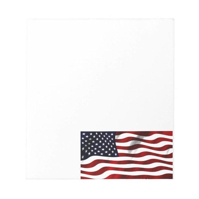 Bloc-note Jour de l'indépendance patriotique du drapeau amér (Devant)