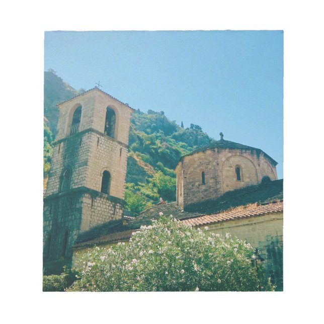 Bloc-note Jour d'été à Kotor - Monténégro (Devant)