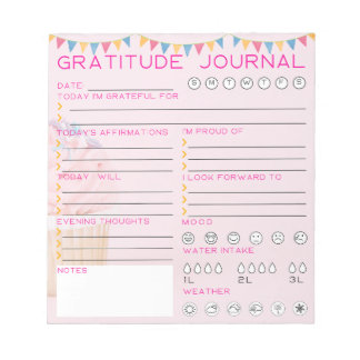 Bloc-note Journal quotidien Gratitude