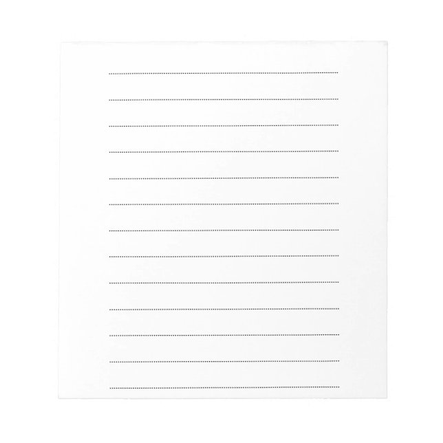 Bloc-note Joutage des listes (Devant)