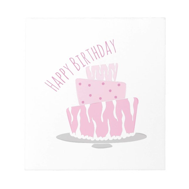 Bloc-note Joyeux anniversaire (Devant)