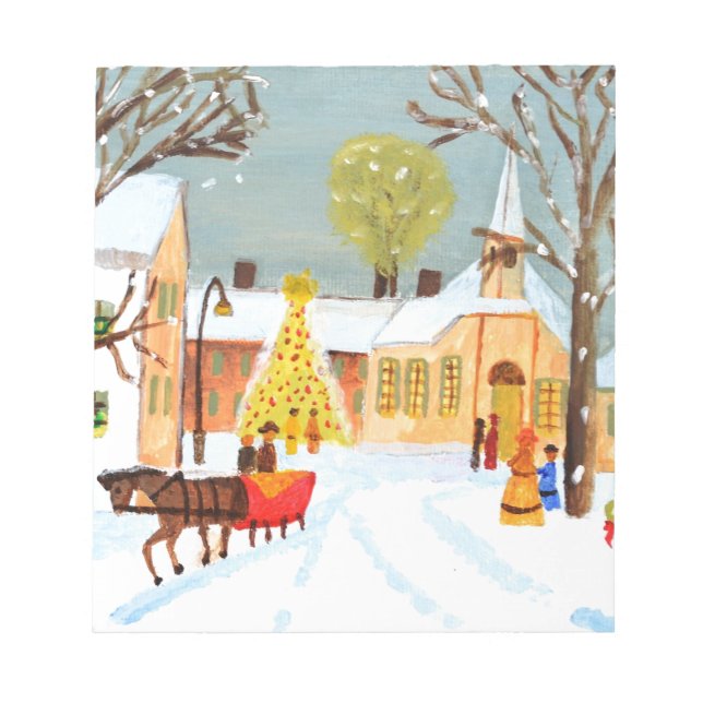 Bloc-note Joyeux Noël (Devant)