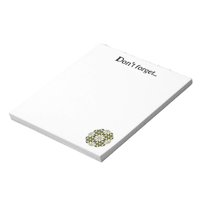 Bloc-note Kaléidoscope du premier volume art cinq (Tourné)