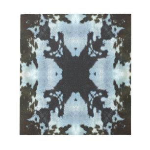 Bloc-note Kaleidoscope vache cache motif