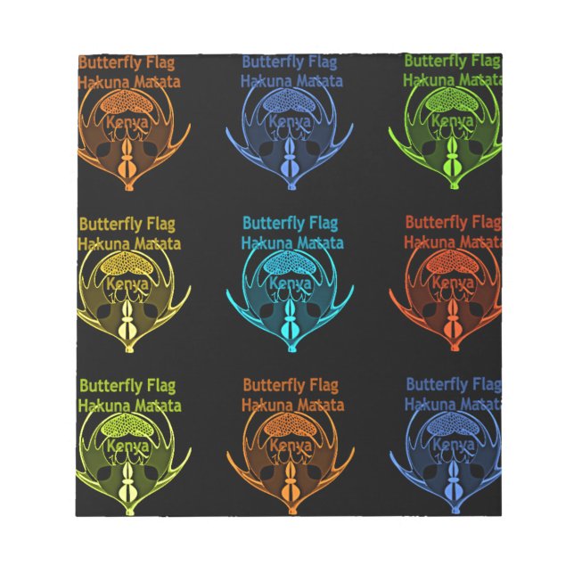 Bloc-note Kenya Hakuna Matata (Devant)