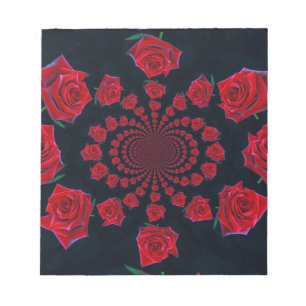 Bloc-note La Beauté des Roses : Fantaisie Florale 