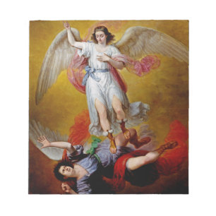Bloc-note La chute de Lucifer par Antonio Maria Esquivel