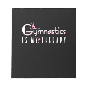 Bloc-note La gymnastique est ma thérapie