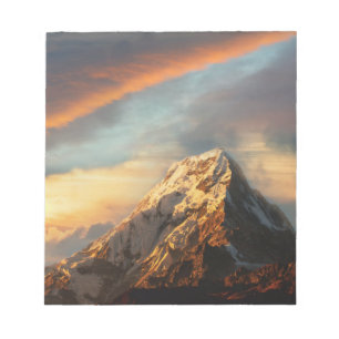 Bloc-note La montagne majestueuse