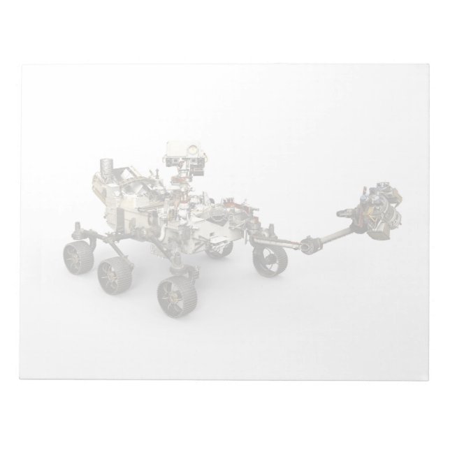 Bloc-note La Persévérance Mars Rover Sur Arrière - plan Blan (Devant)