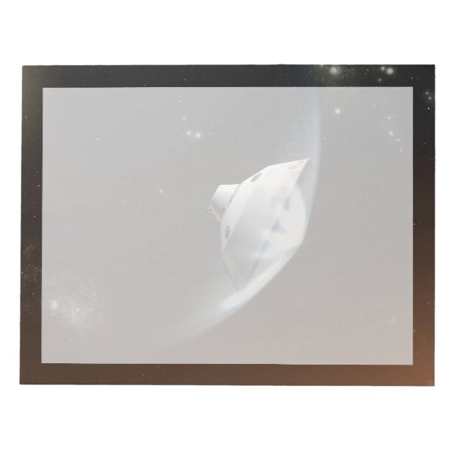 Bloc-note Laboratoire des sciences de Mars - Capsule Aérocoq (Devant)