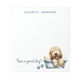 Bloc-note Labradoodle Chien Personnalisé