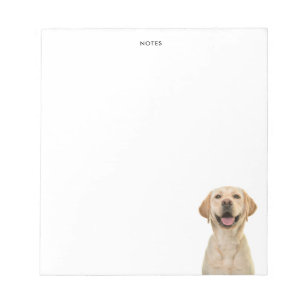 Bloc-note Labrador Retriever Drôle Nom Personnalisé