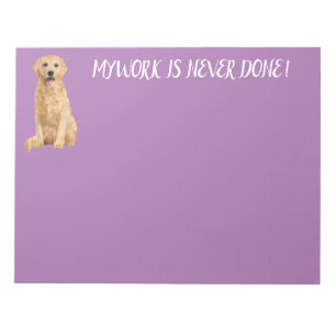 BLOC-NOTE LABRADOR RETRIEVER NOTEPAD