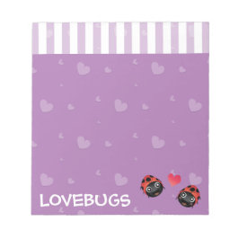 Bloc-note Ladybug Love