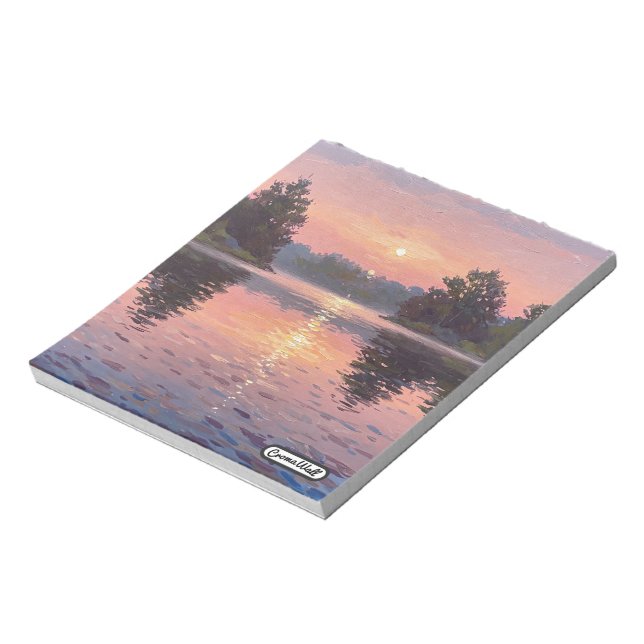 Bloc-note Lake During Dusk (Tourné)