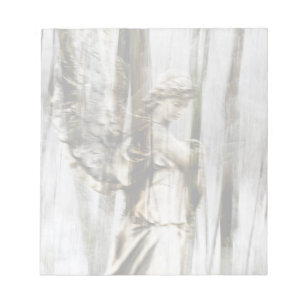 Bloc-note L'ange marche par l'hiver