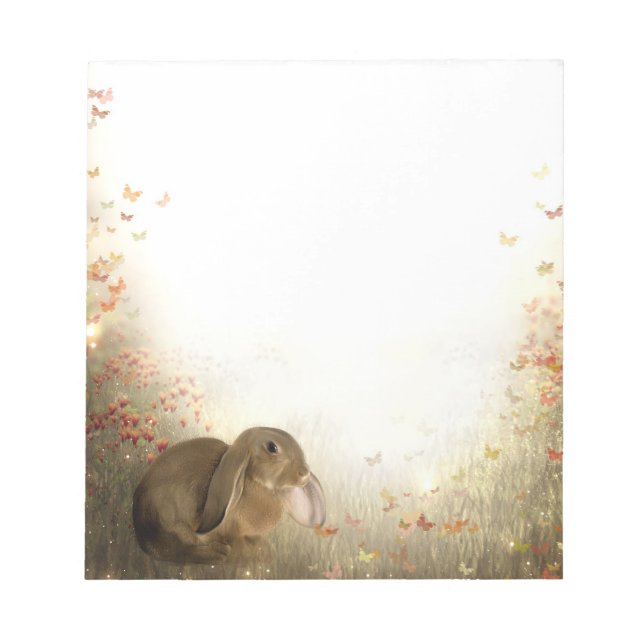 Bloc-note Lapin (Devant)