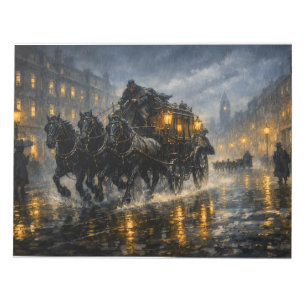 Bloc-note Le Carrosse Revenant — Lumière orageuse des damnés