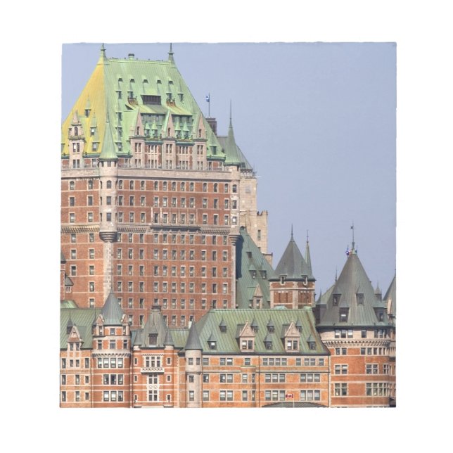 Bloc-note Le Château Frontenac à Québec, Canada. (Devant)