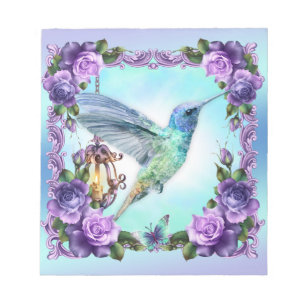 Bloc-note Le colibri et s'est levé 5,5" x 6" bloc - notes -