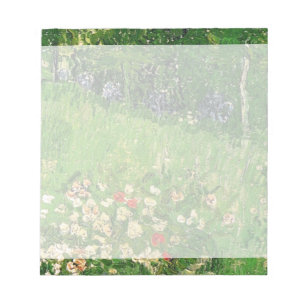 Bloc-note Le jardin de Daubigny, Vincent Van Gogh. beau