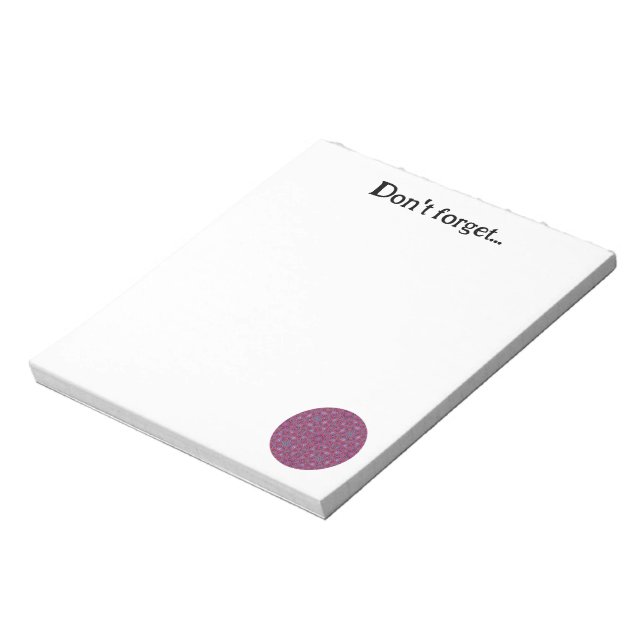 Bloc-note Le kaléidoscope du premier volume (Tourné)