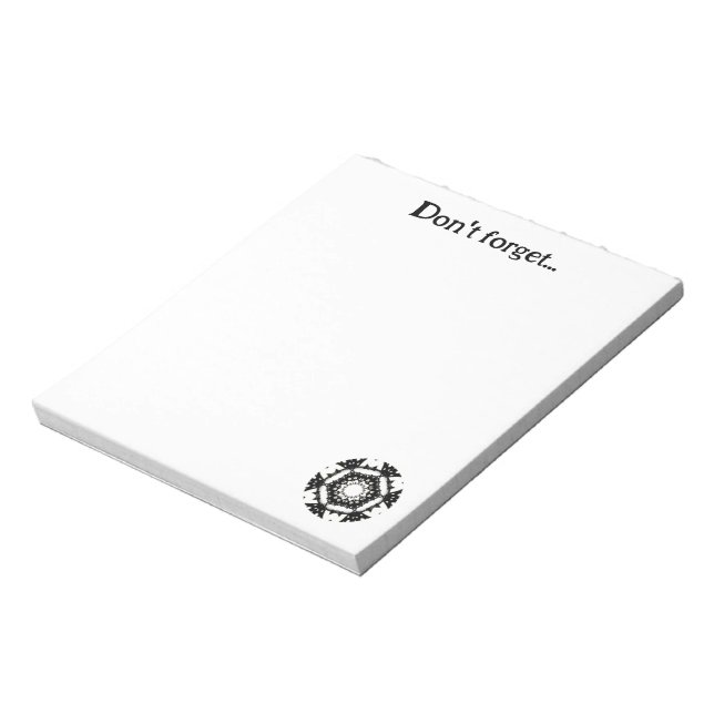 Bloc-note Le kaléidoscope du premier volume art quatre (Tourné)