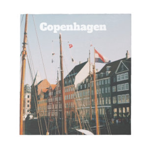 Bloc-note Le Nyhavn emblématique, Copenhague, Danemark
