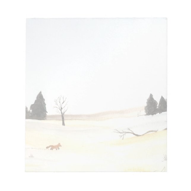 Bloc-note Le Petit Renard (Devant)