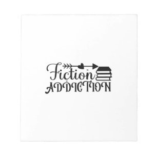 Bloc-note Lecture Art-Fiction Addiction