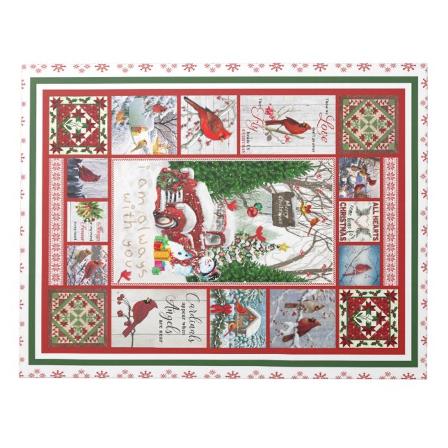 Bloc-note Les Cardinaux Apparaissent Quand Les Anges Sont Pr (Devant)