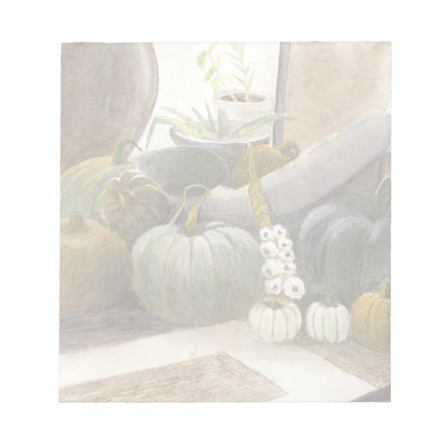 Bloc-note Les Citrouilles de Jennifer (Devant)