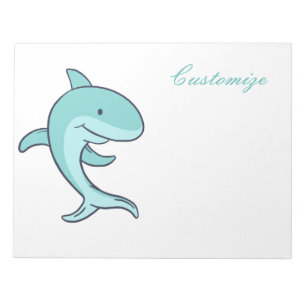 Bloc-note Les dauphins bleus sauter Thunder_Cove