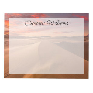 Bloc-note Les déserts   Emirats arabes unis désertiques