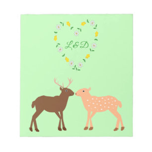 Bloc-note Les Deux et Daisy Heart Custom