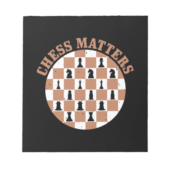 Bloc-note Les échecs (Devant)