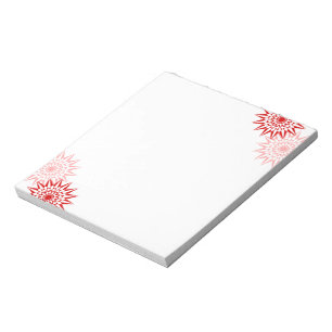 Bloc-note Les fleurs modernes
