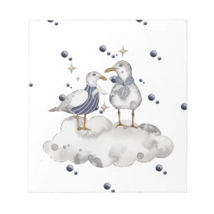Bloc-note Les oiseaux de plage