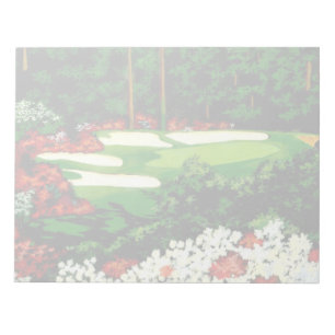 Bloc-note Les Verts, golf Notepad